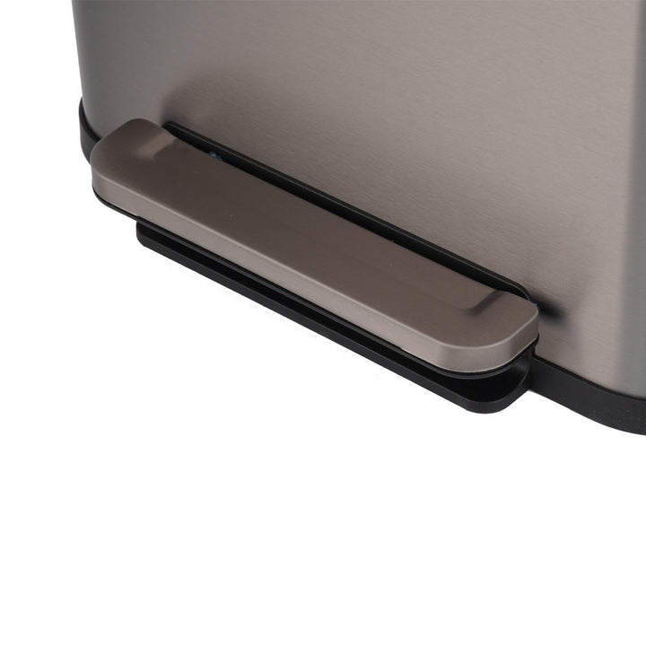 Κάδος Απορριμάτων Κουζίνας Ανοξείδωτος Ίνοξ 50lt Estia