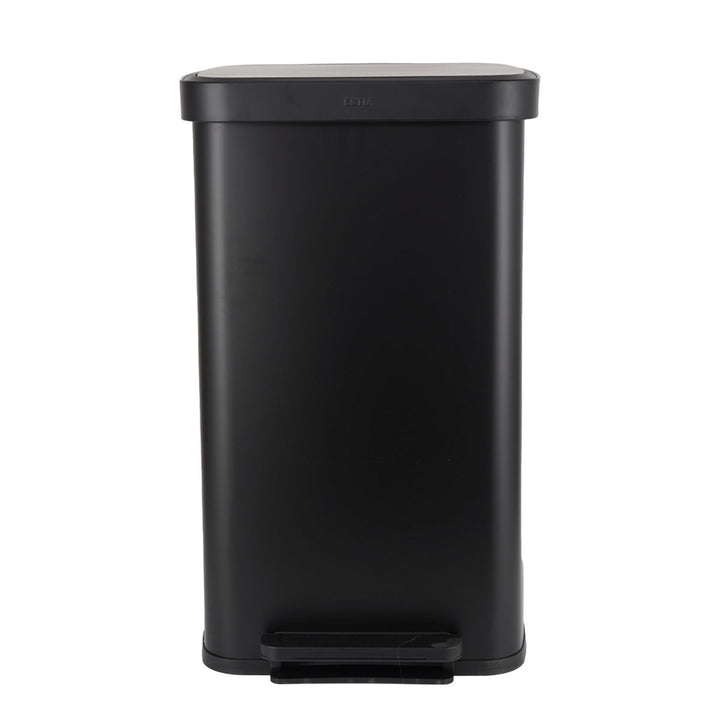 Κάδος Απορριμάτων Κουζίνας Ανοξείδωτος Μαύρος 70lt Estia