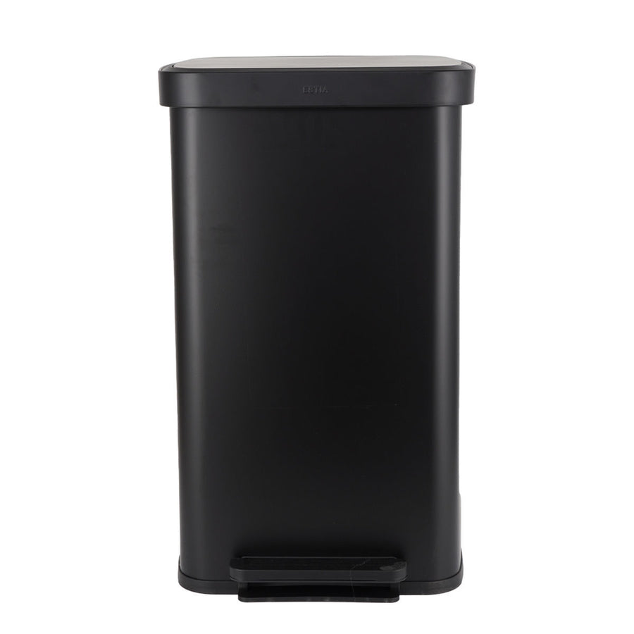 Κάδος Απορριμάτων Κουζίνας Ανοξείδωτος Μαύρος 70lt Estia