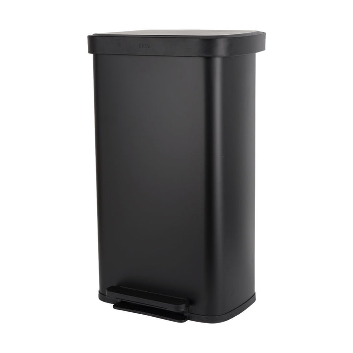 Κάδος Απορριμάτων Κουζίνας Ανοξείδωτος Μαύρος 70lt Estia