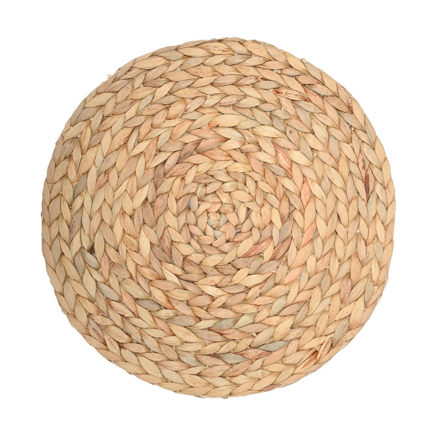 Σουπλά Μπεζ Από Υάκινθο Φ38cm Haven Estia