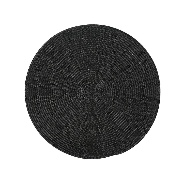 Σουπλά Μαύρο Από Πολυπροπυλένιο Φ38cm Circa Estia