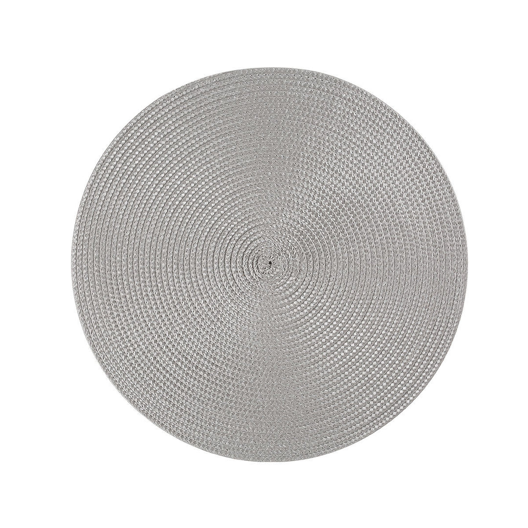 Σουπλά Γκρι Από Πολυπροπυλένιο Φ38cm Circa Estia