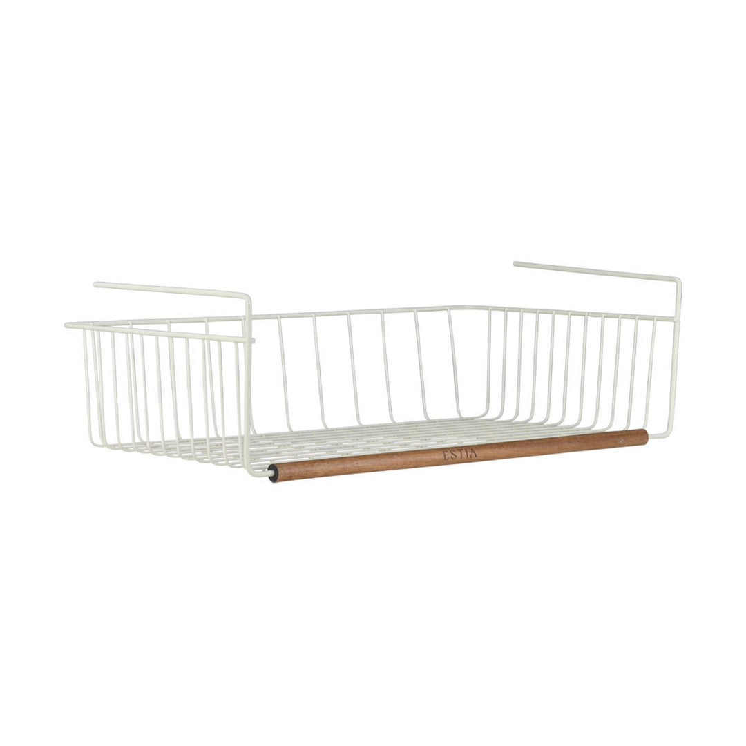 Καλάθι Οργάνωσης Ντουλαπιού 50x28 Λευκό Allure Estia