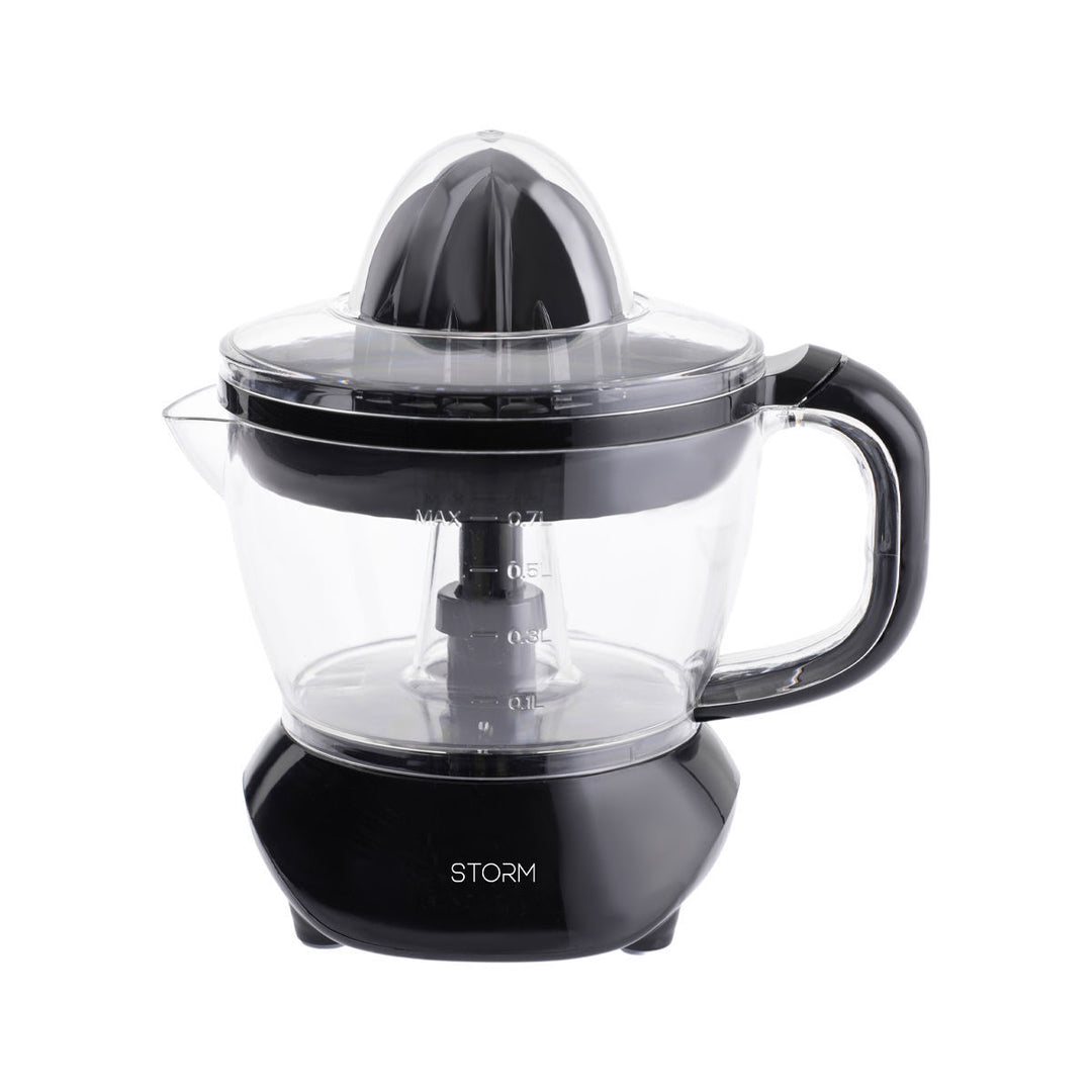 Στίφτης Πλαστικός 40W Με Δυο Κώνους 700ml Μαύρος Storm