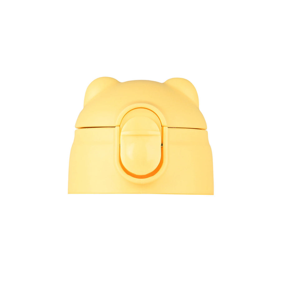 Estia Ανταλλακτικό Καπάκι-Καλαμάκι Παιδικό Θερμός 300ml Κίτρινο Fortress Dragon