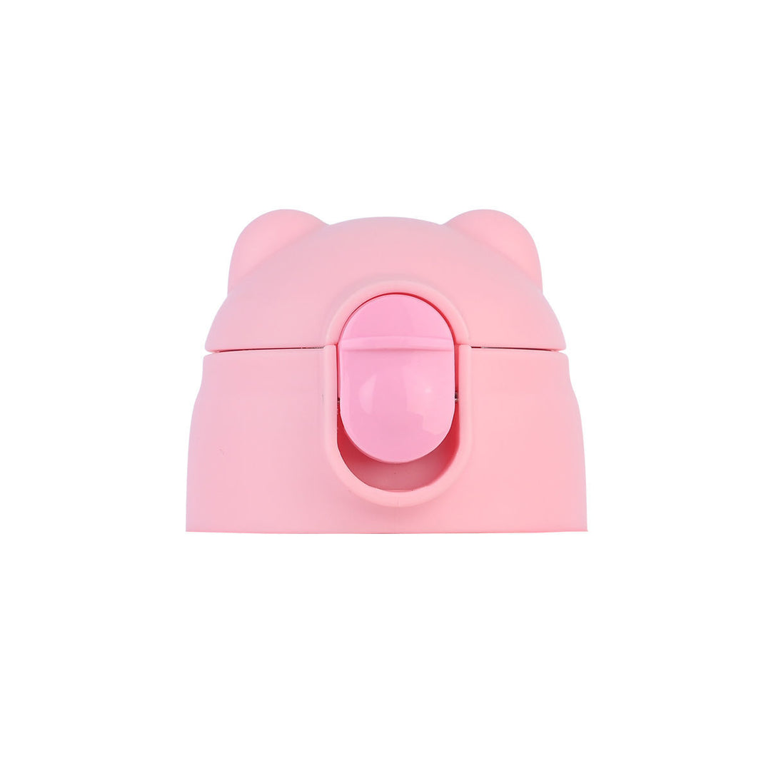 Estia Ανταλλακτικό Καπάκι-Καλαμάκι Παιδικό Θερμός 300ml Ροζ Love Ascend