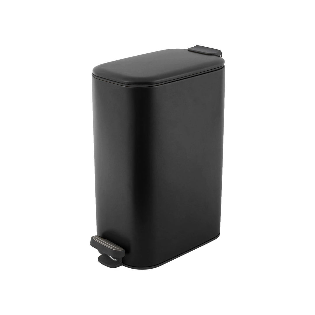 Κάδος Απορριμάτων Κουζίνας Μαύρος Ματ 30lt Estia