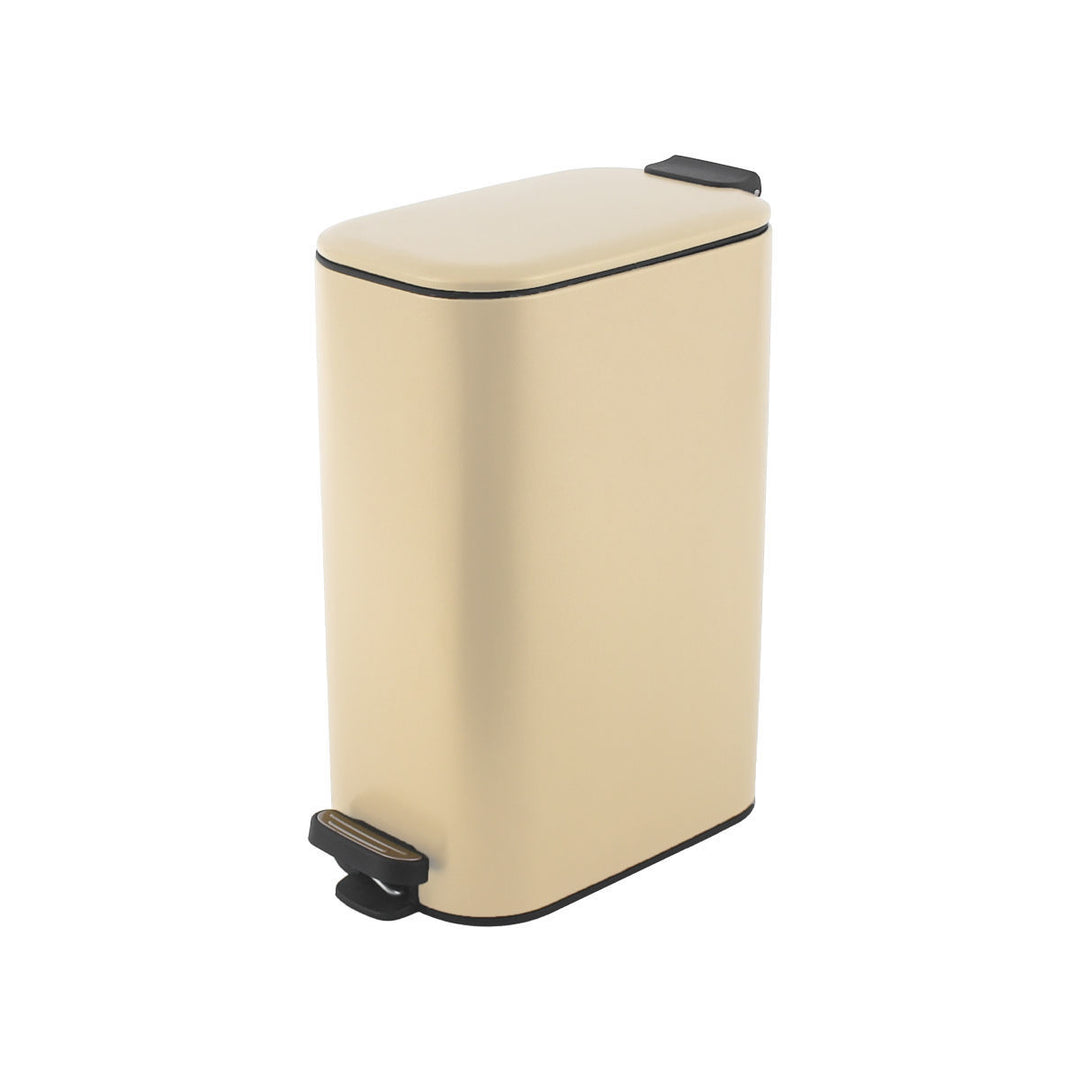 Κάδος Απορριμάτων Κουζίνας Εκρού Ματ 30lt Estia