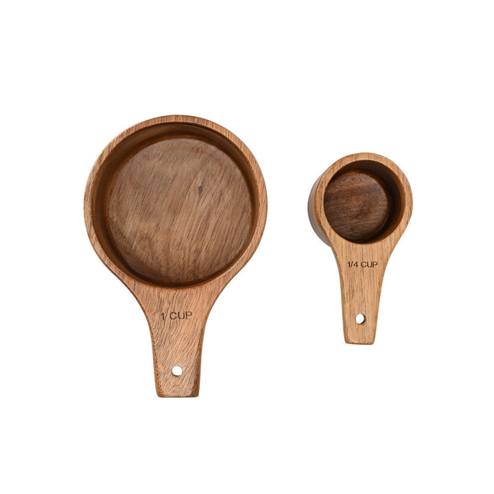 Μεζούρα Κουζίνας Ξύλινη Σετ 2τμχ Allure Estia