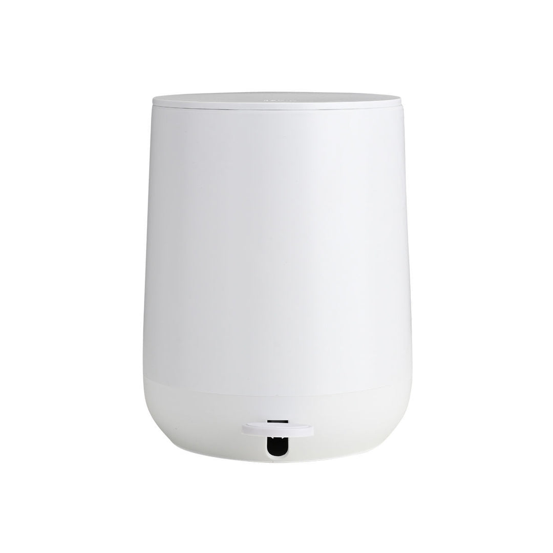 Καλάθι Μπάνιου Λευκό Πλαστικό Με Αντιολισθητική Βάση 5lt Estia