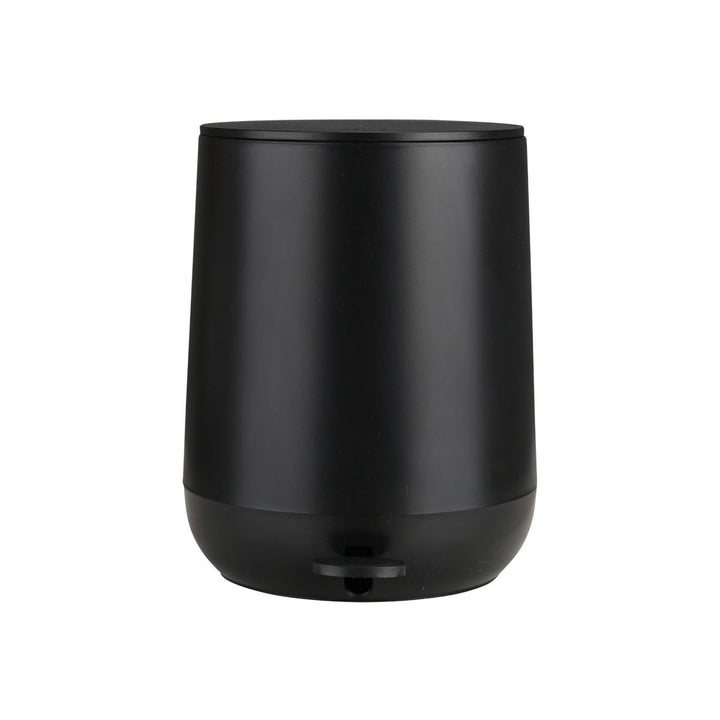 Καλάθι Μπάνιου Μαύρο Πλαστικό Με Αντιολισθητική Βάση 5lt Estia