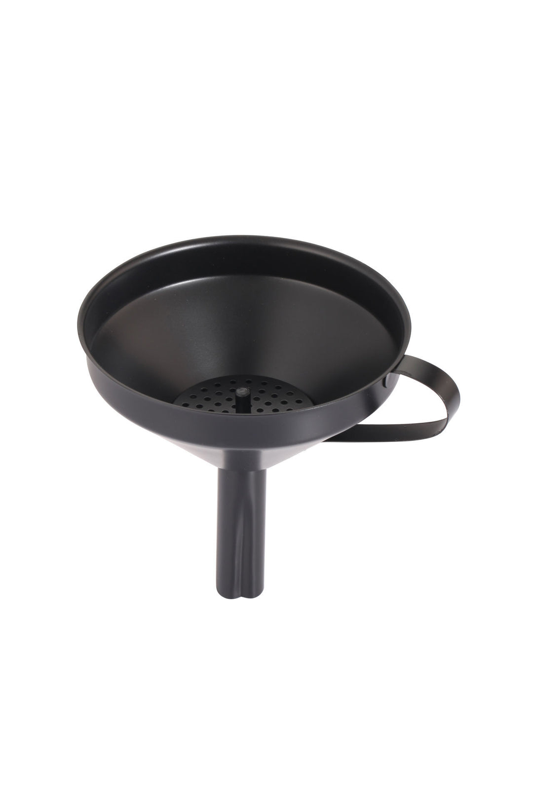 Χωνί Ανοξείδωτο Αντικολλητικό Με Λαβή Μαύρο Estia