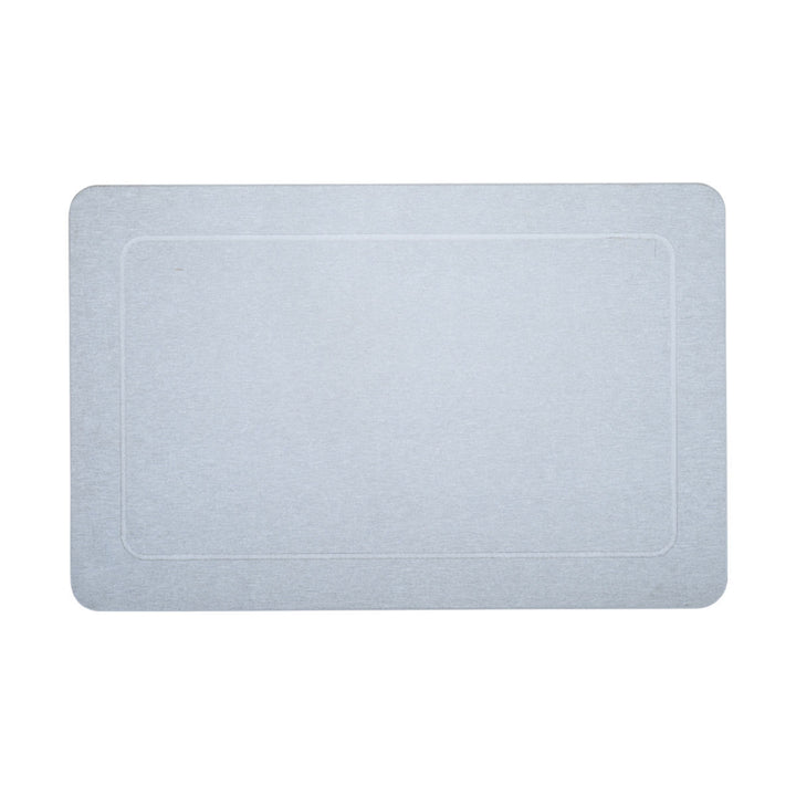 Πατάκι Μπάνιου Απορρόφησης Νερού Γκρι 39x60cm Διατομίτη Estia