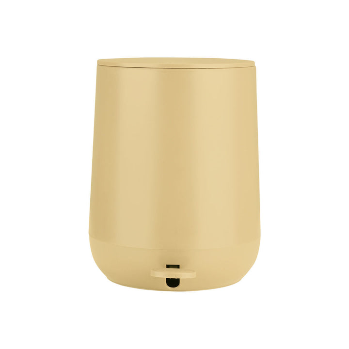 Καλάθι Μπάνιου Μπεζ-Κιτρινο Πλαστικό Με Αντιολισθητική Βάση 5lt Estia