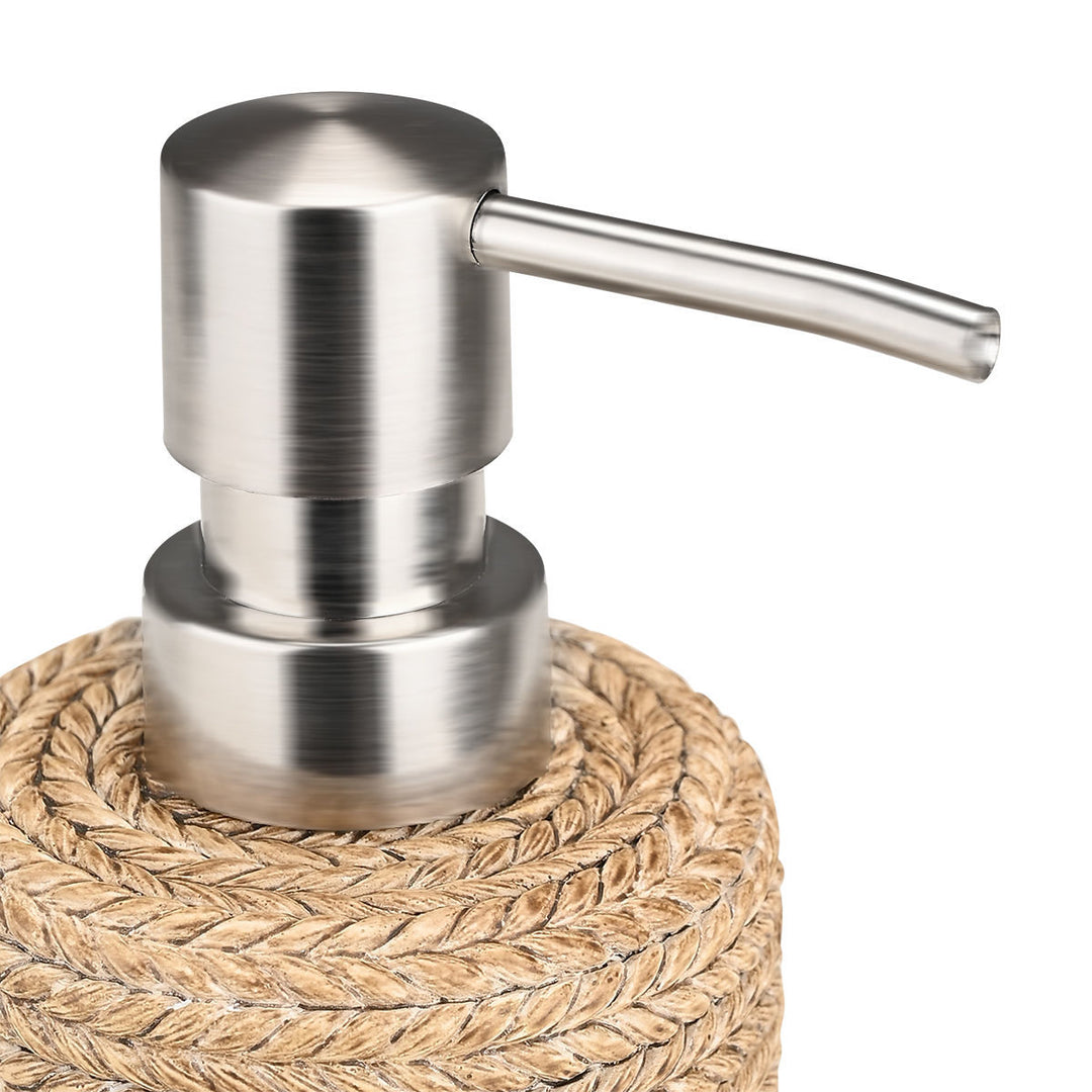 Estia Δοχείο Κρεμοσάπουνου Ρητίνης Μπεζ Nautica