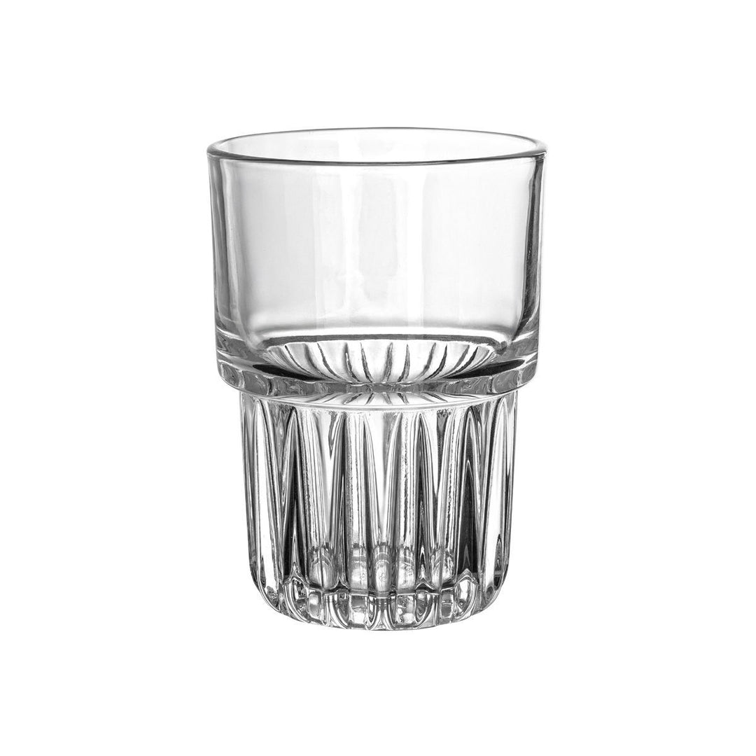 Γυάλινο ποτήρι νερού Estia χωρητικότητας 320ml με καθαρές γραμμές και διακοσμητική βάση, που αποπνέει κομψότητα και διαχρονικό στιλ.