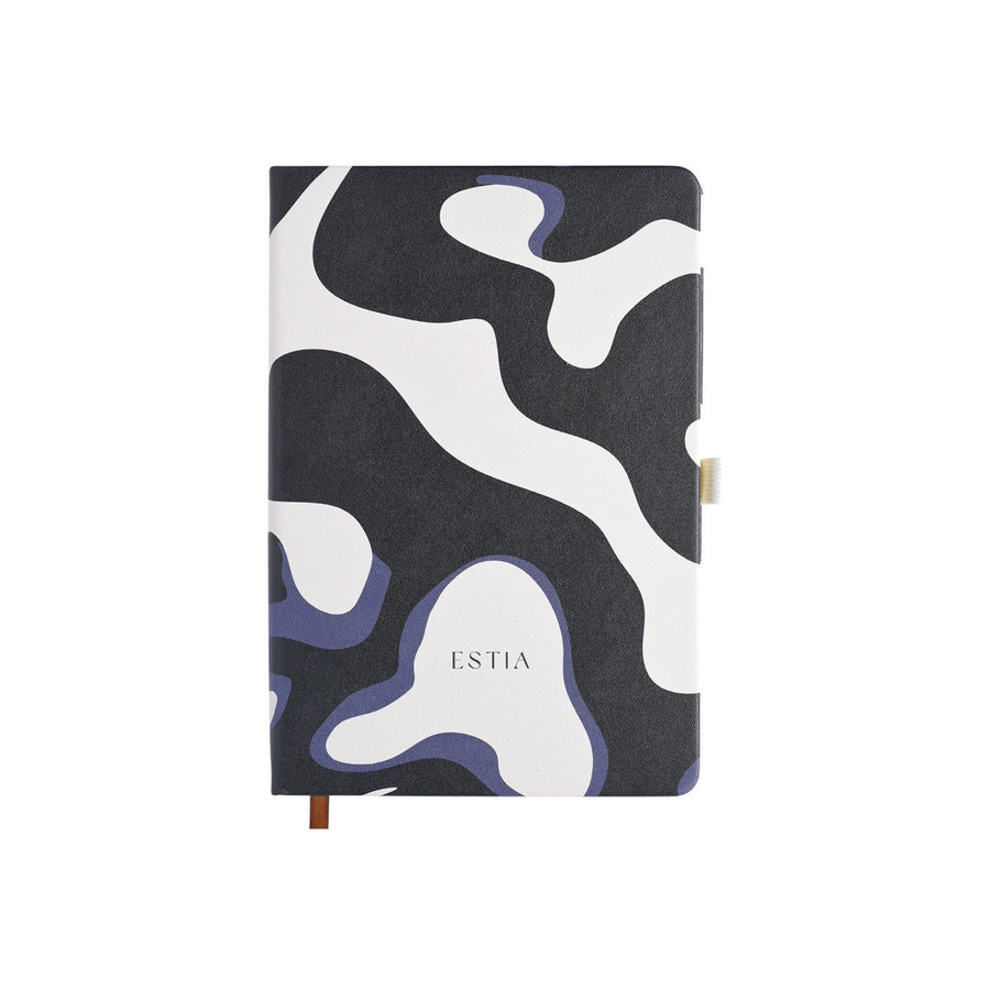 Estia Ημερήσιο Ημερολόγιο-Ατζέντα 2026 Εκρού-Μαύρο Bold Drift