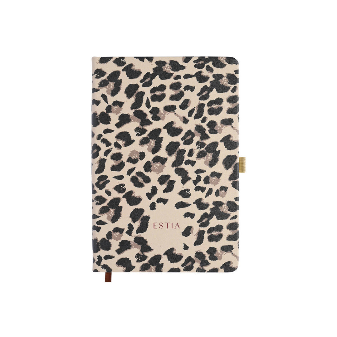Estia Ημερήσιο Ημερολόγιο-Ατζέντα 2026 Animal Print Λεοπάρ Spotted Prowl