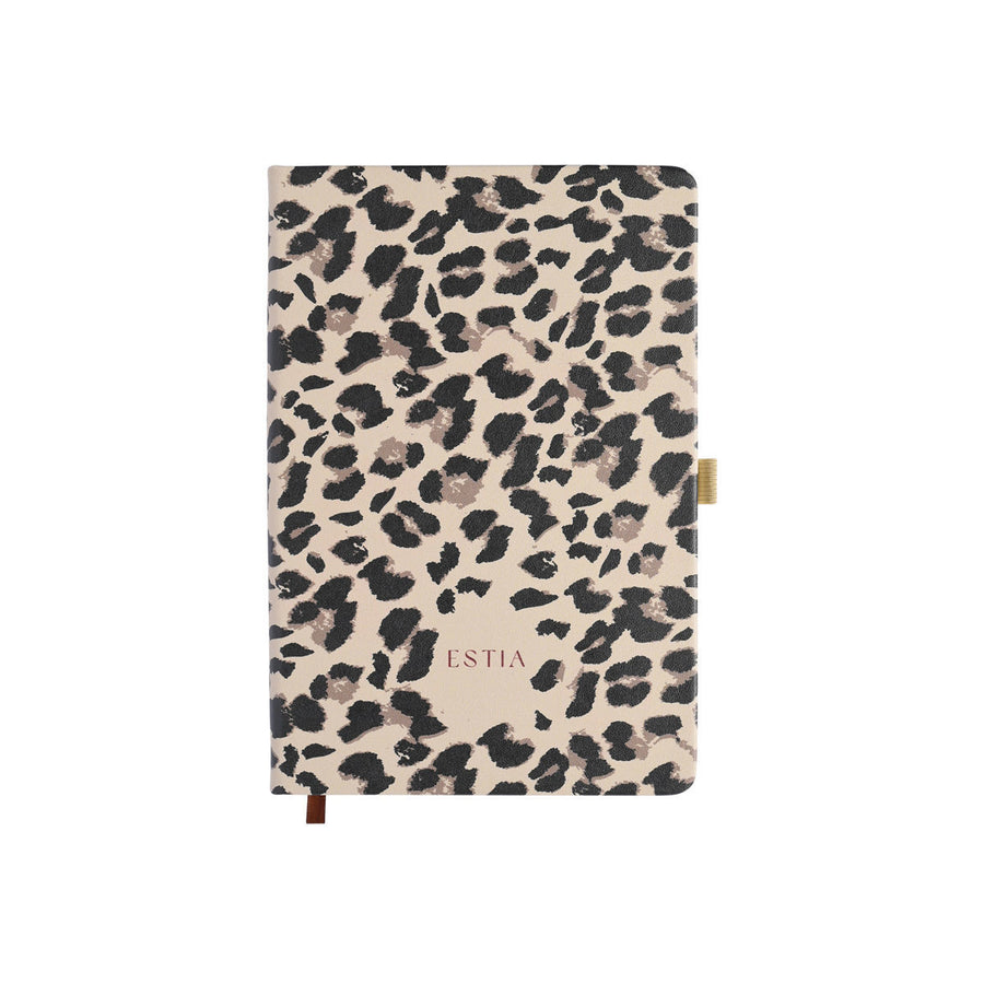 Estia Ημερήσιο Ημερολόγιο-Ατζέντα 2026 Animal Print Λεοπάρ Spotted Prowl