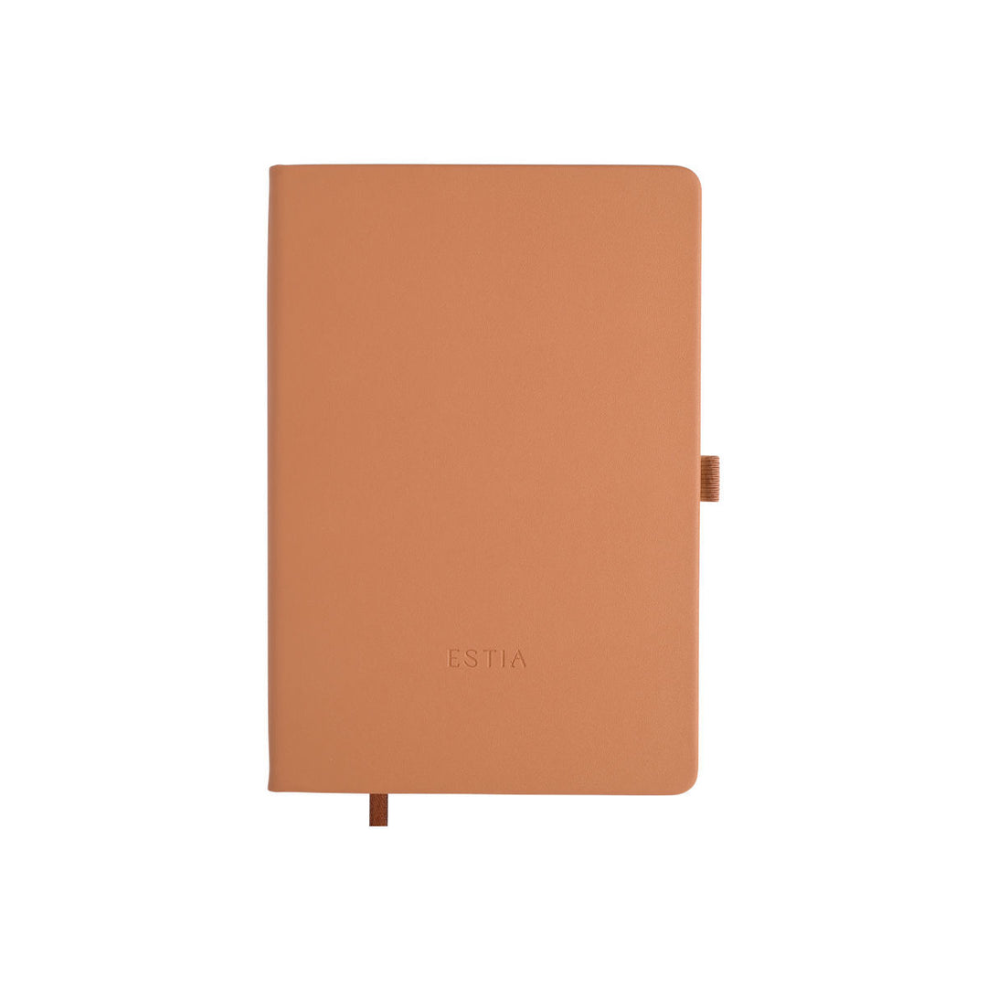 Estia Ημερήσιο Ημερολόγιο-Ατζέντα 2026 Μονόχρωμο Καφέ Brown