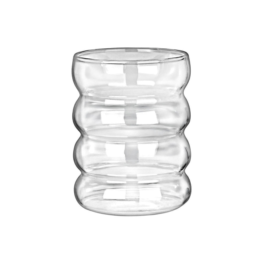 Ποτήρι Νερού Γυάλινο Κυμματιστό 350ml Estia