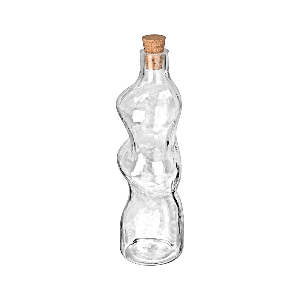 Μπουκάλι Γυάλινο Sway 1000ml με Καπάκι Φελλού Estia