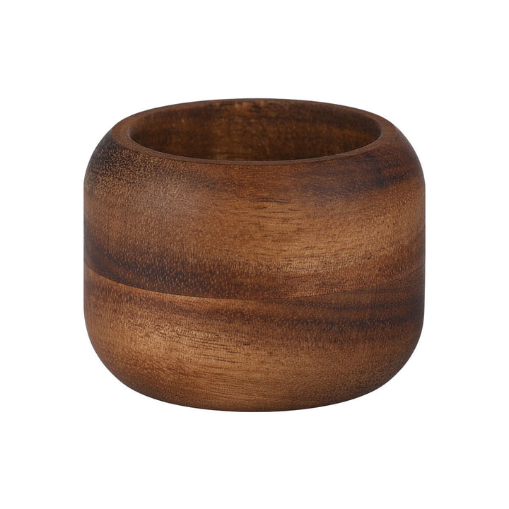 Κρίκοι Πετσέτας Στρογγυλοί Σετ 4τμχ Ξύλινοι Allure Estia