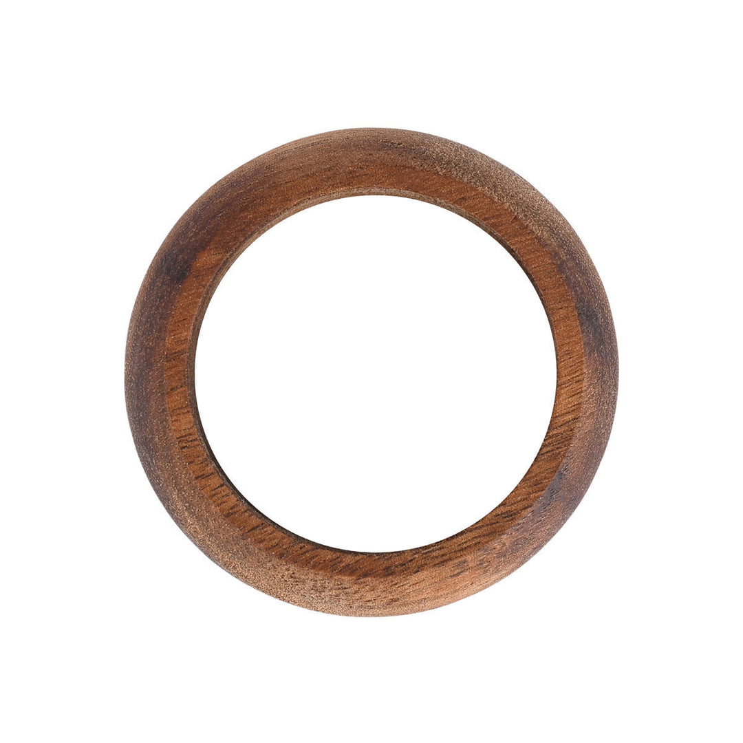 Κρίκοι Πετσέτας Στρογγυλοί Σετ 4τμχ Ξύλινοι Allure Estia