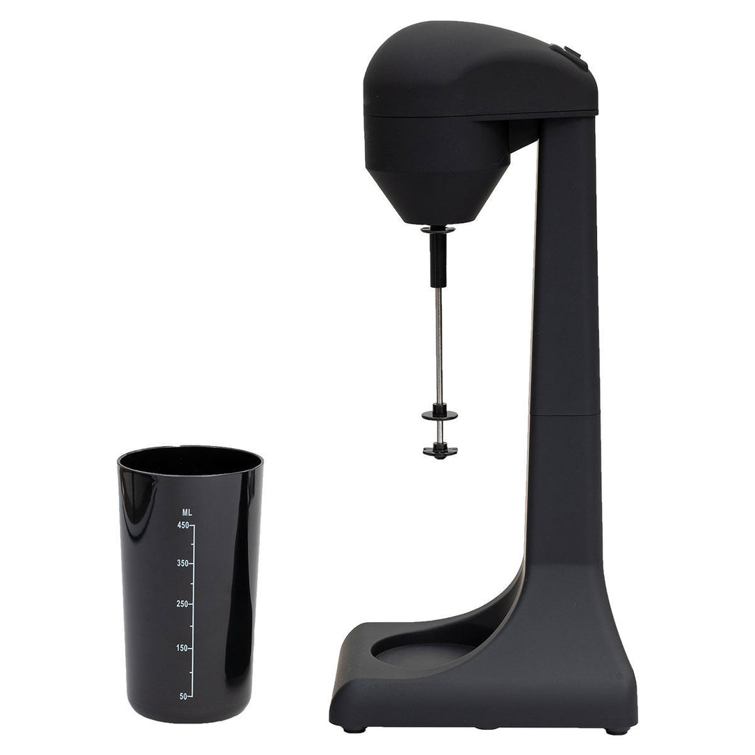 Φραπεδιέρα Estia Black Plus δύο ταχυτήτων με αποσπώμενο ποτήρι μέτρησης και εργονομική κατασκευή.