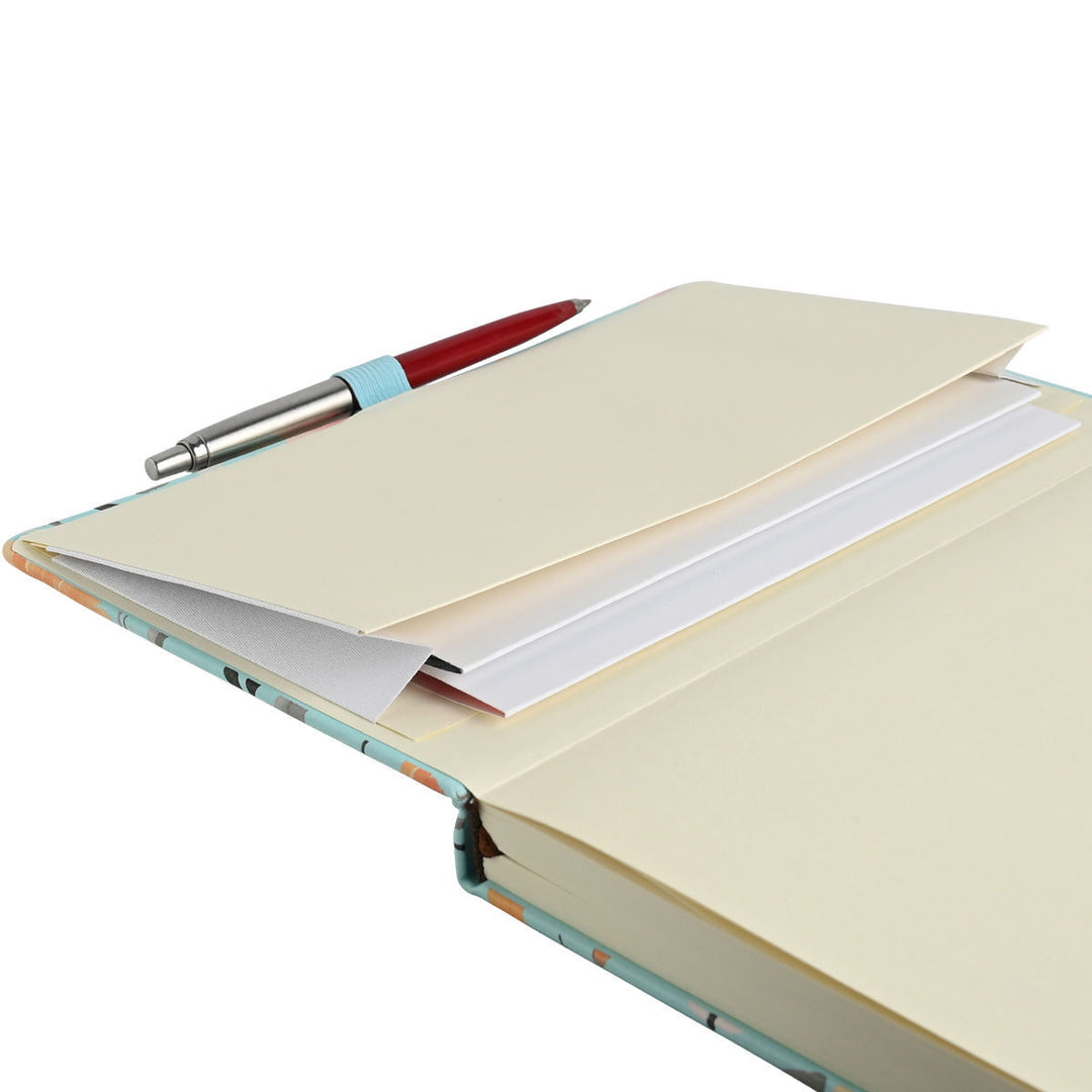 Estia Ημερήσιο Ημερολόγιο-Ατζέντα 2026 Γαλάζιο Με Φλοράλ Σχέδιο Sky Garden