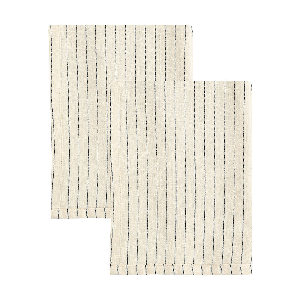 Πετσέτα Κουζίνας Μπεζ Yarn 50X70cm Σετ 2 Τεμαχίων Estia