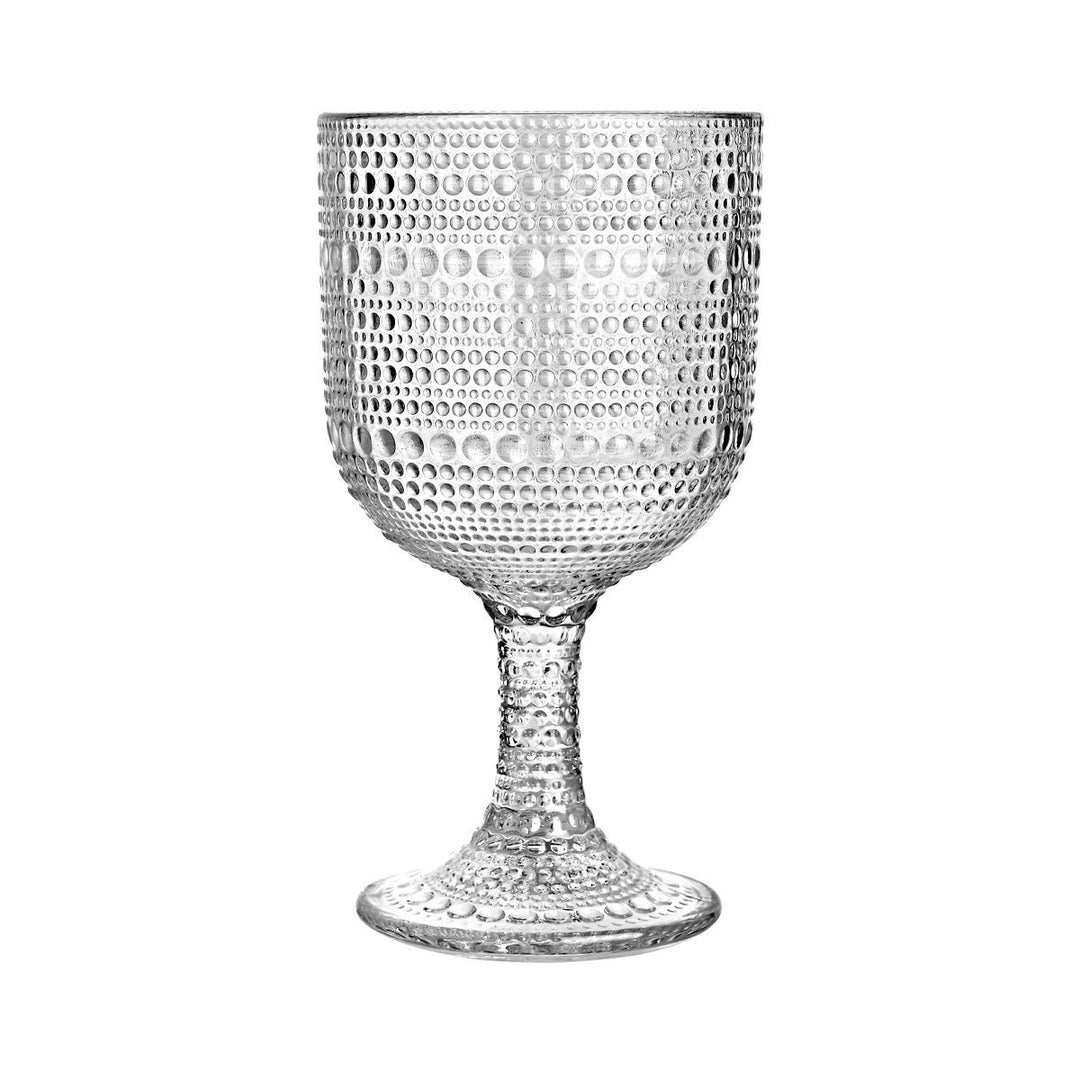 Ποτήρι Κρασιού Dots Γυάλινο 375ml Estia