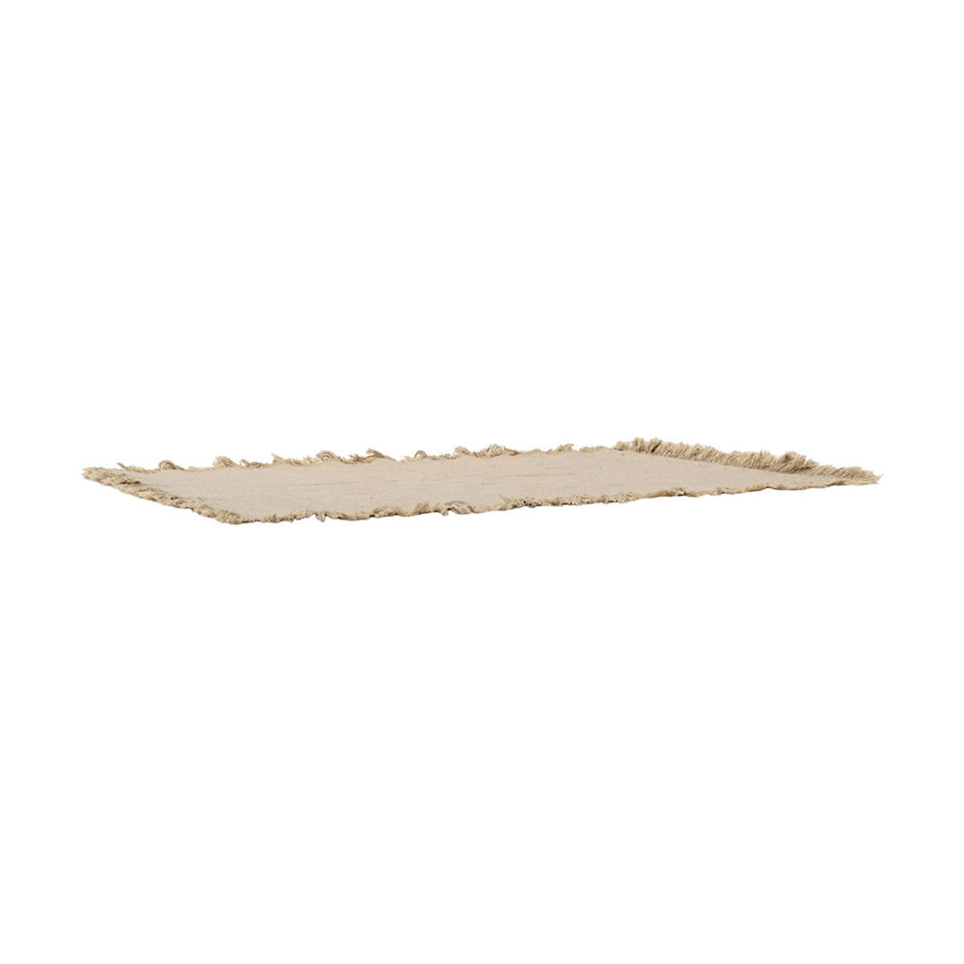 Σουπλά Μπεζ Με Κρόσια 33x50cm Loom Estia