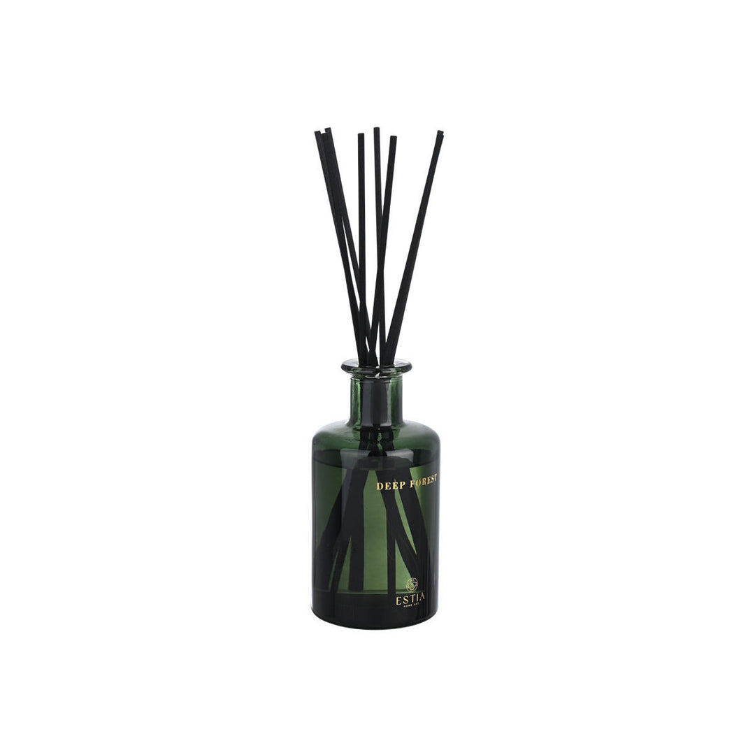 Αρωματικό Χώρου Με Στικ Πράσινο Estia 200ml 'Deep Forest'