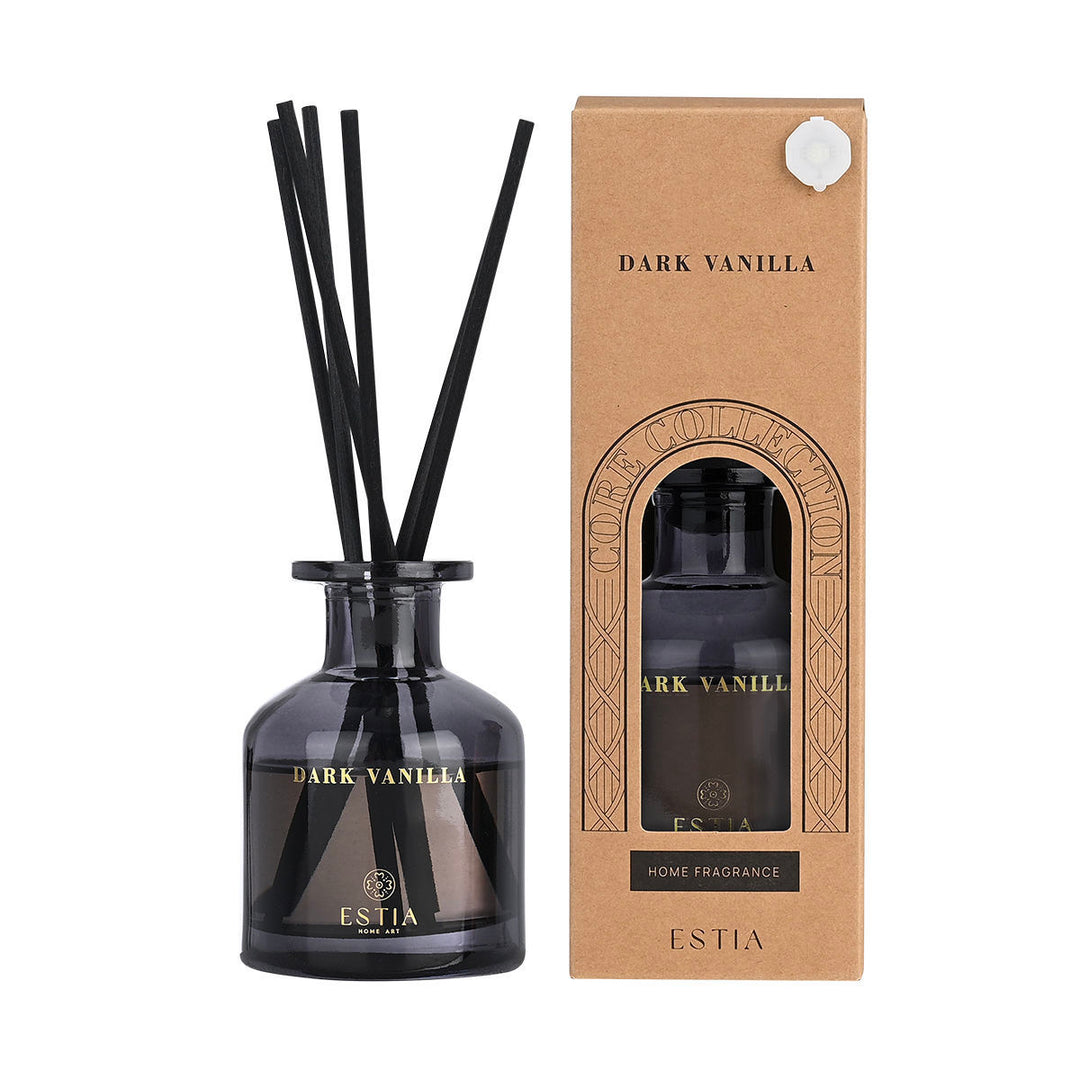 Αρωματικό Χώρου Με Στικ Καφέ Estia 100ml 'Dark Vanilla'