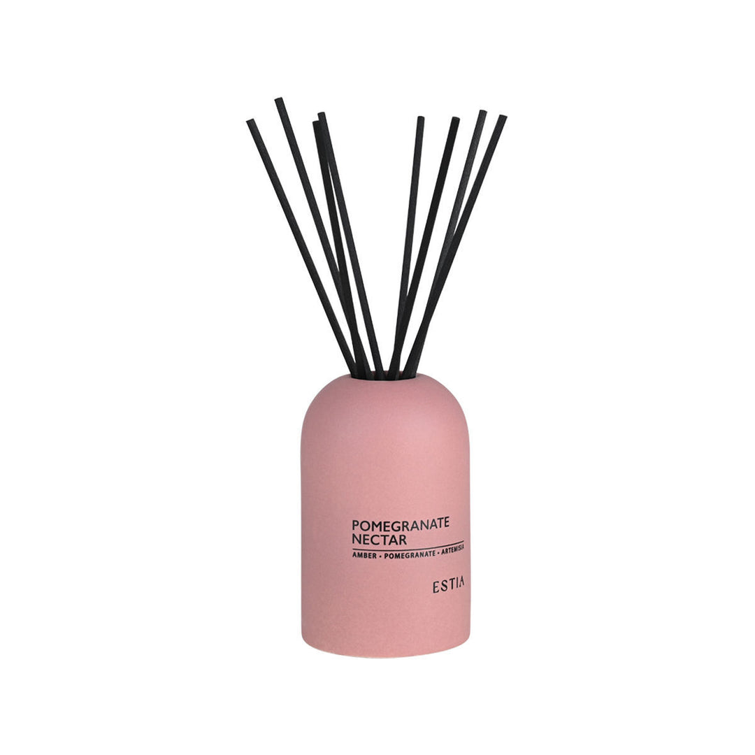 Αρωματικό Χώρου Με Στικ Ροζ Estia 150ml 'Pomegranate Nectar'