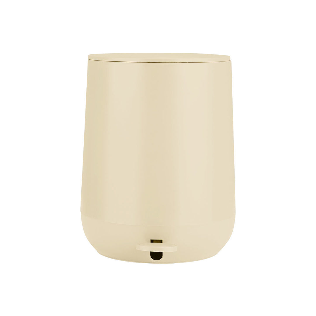 Κάδος Μπάνιου Μπεζ Πλαστικός Με Αντιολισθητική Βάση 5lt Estia