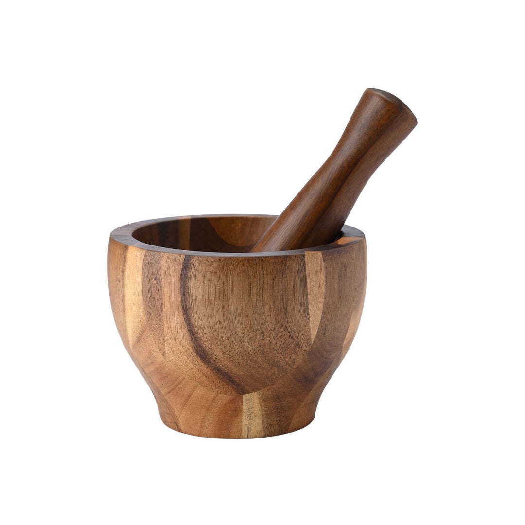 Ξύλινο Γουδί & Γουδοχέρι Allure Estia