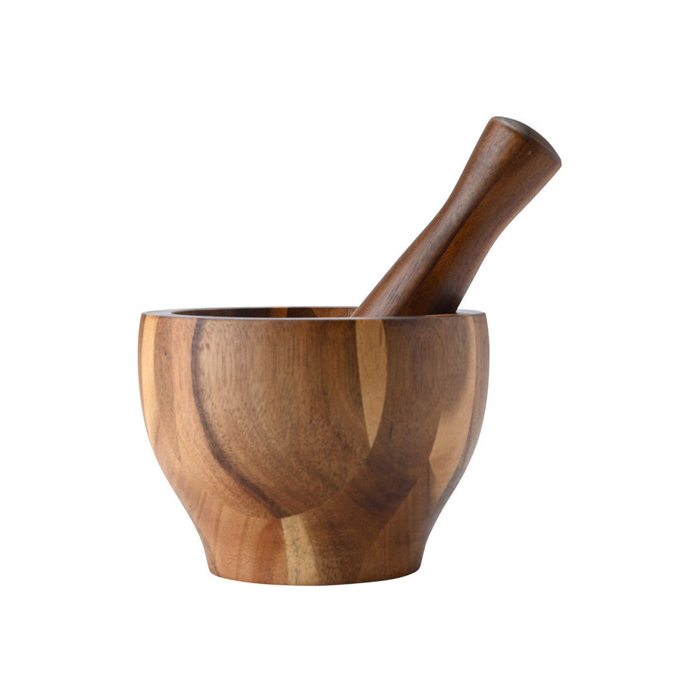 Ξύλινο Γουδί & Γουδοχέρι Allure Estia