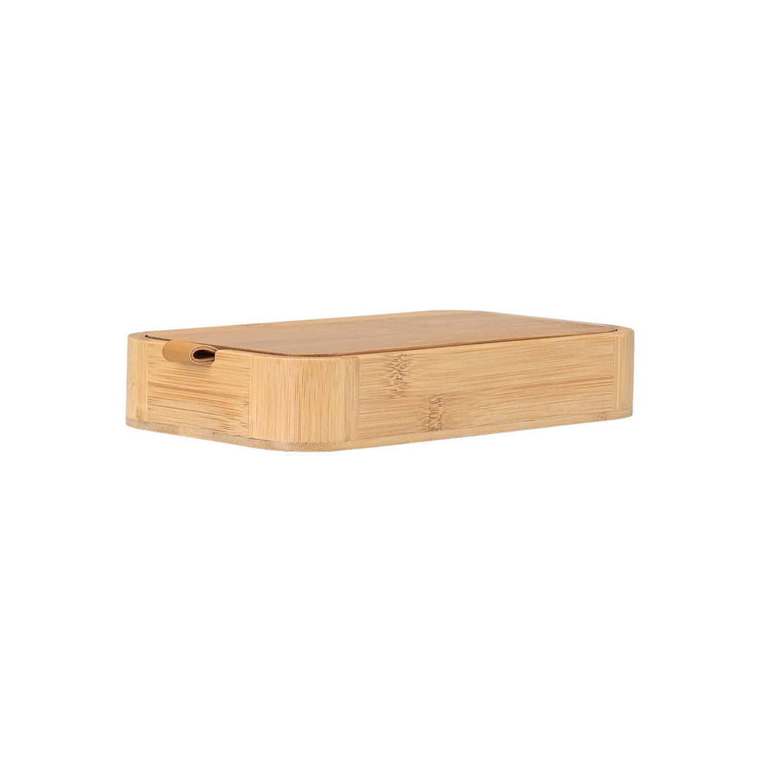 Κουτί Οργάνωσης & Αποθήκευσης με Καθρέφτη Bamboo Estia