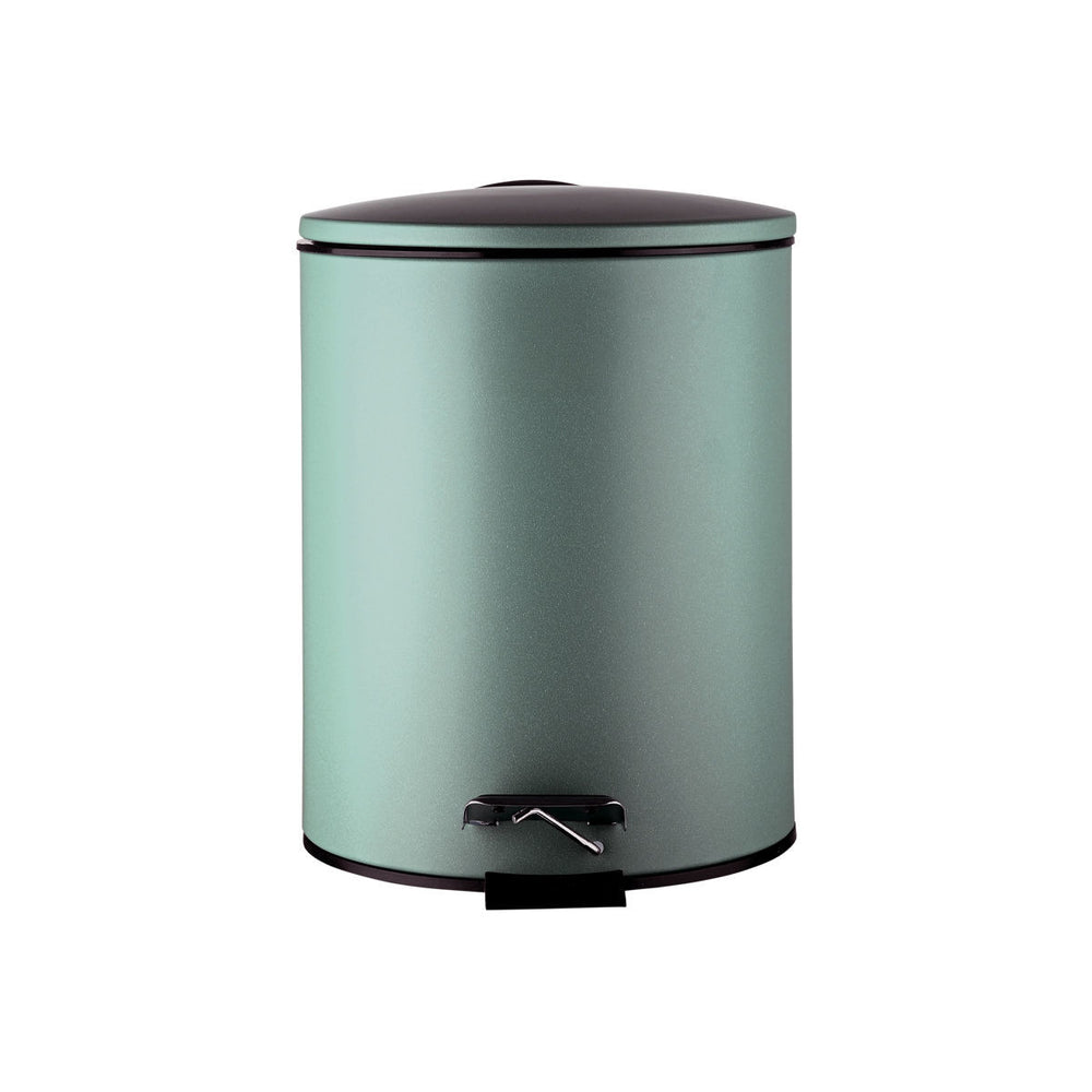 Κάδος Μπάνιου Ματ Μέντα Μεταλλικό 5lt Estia