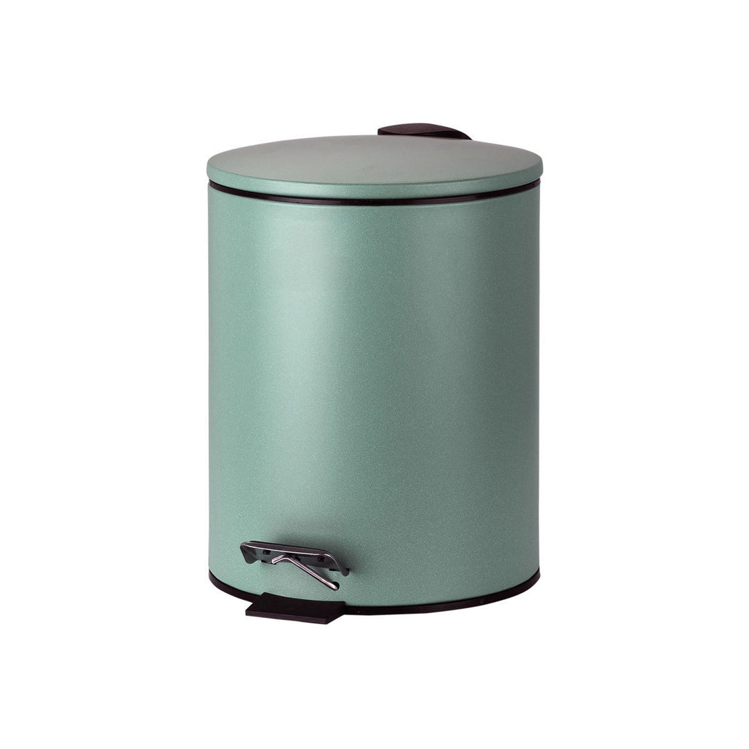 Κάδος Μπάνιου Ματ Μέντα Μεταλλικό 5lt Estia