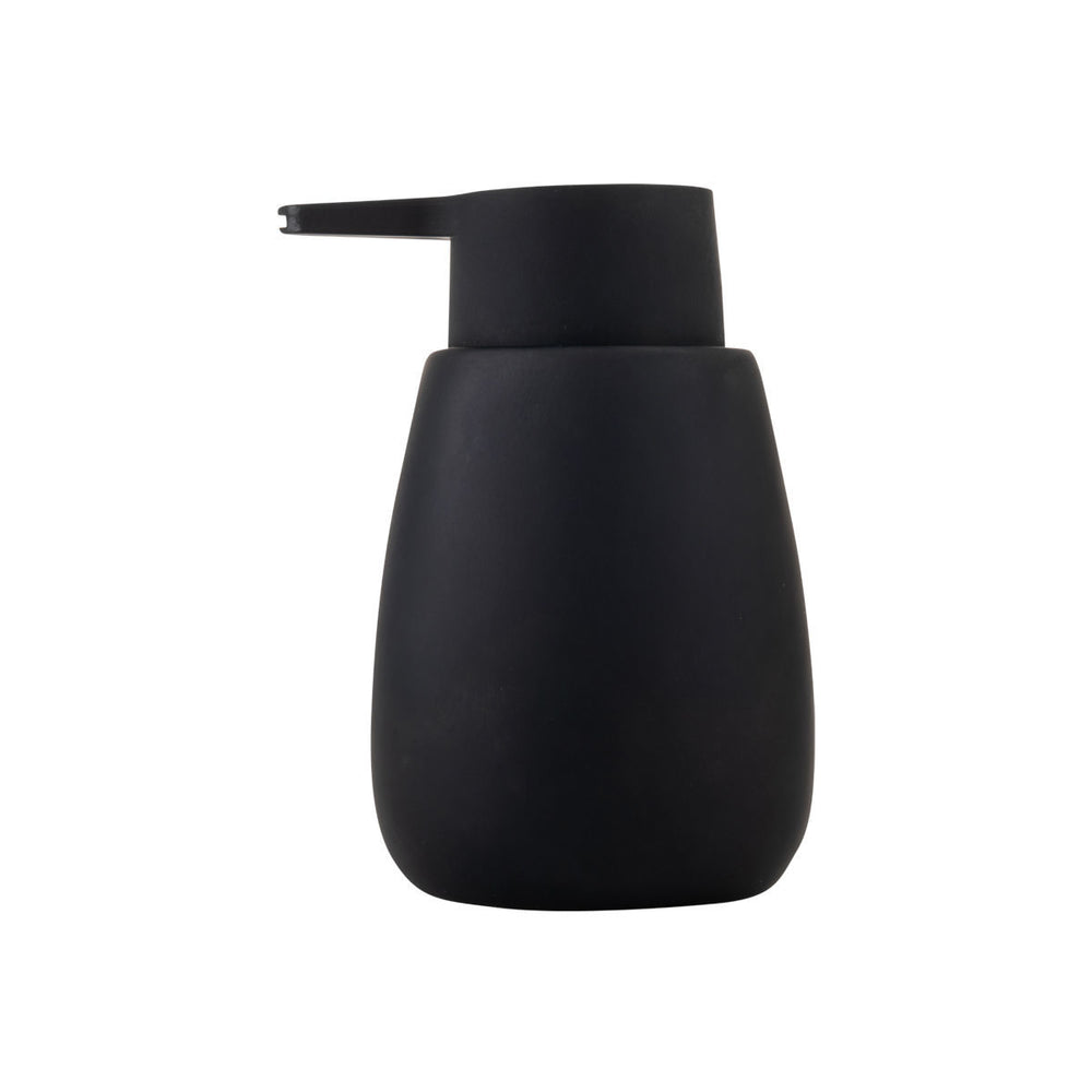 Δοχείο Κρεμοσάπουνου Κεραμικό Μαύρο 350ml Fjord Soft Estia