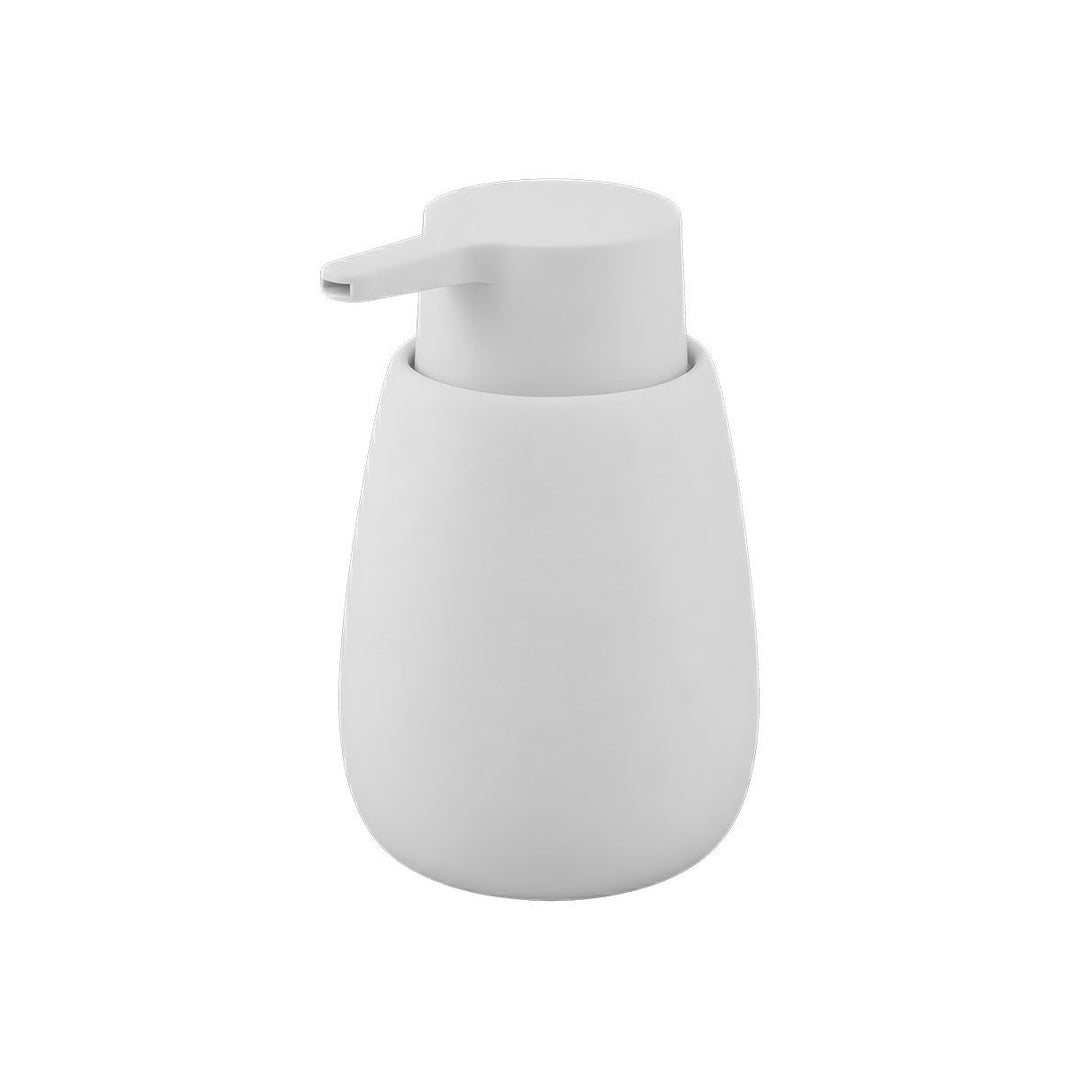 Δοχείο Κρεμοσάπουνου Κεραμικό Λευκό 350ml Fjord Soft Estia