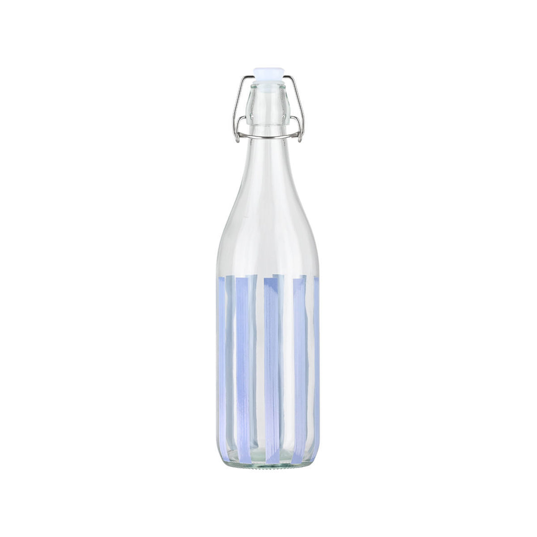 Μπουκάλι Γυάλινο Μπλε Ligne Γυάλινο 1000ml Estia