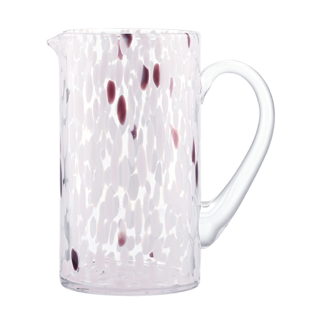 Κανάτα Colorburst Γυάλινη Ροζ/Μωβ 1,4L Estia