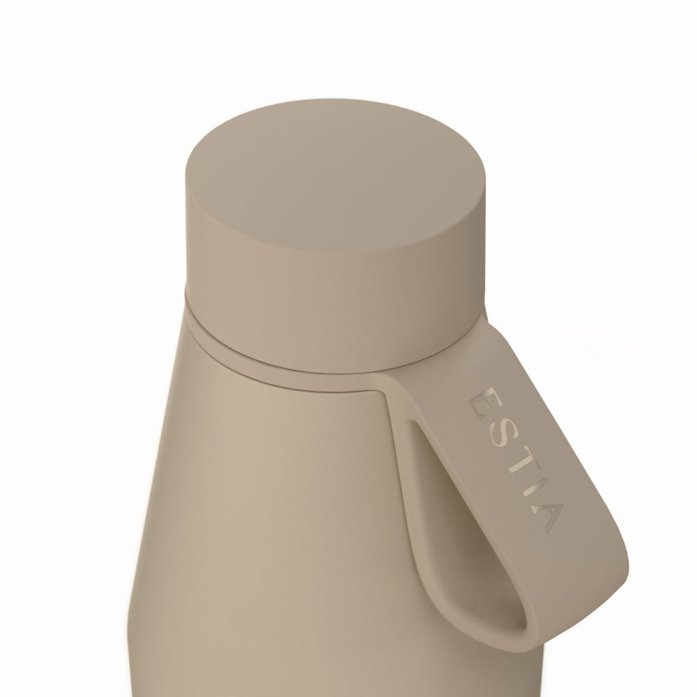 Estia Μπουκάλι Θερμός Flow 500ml Μπεζ Save the Aegean