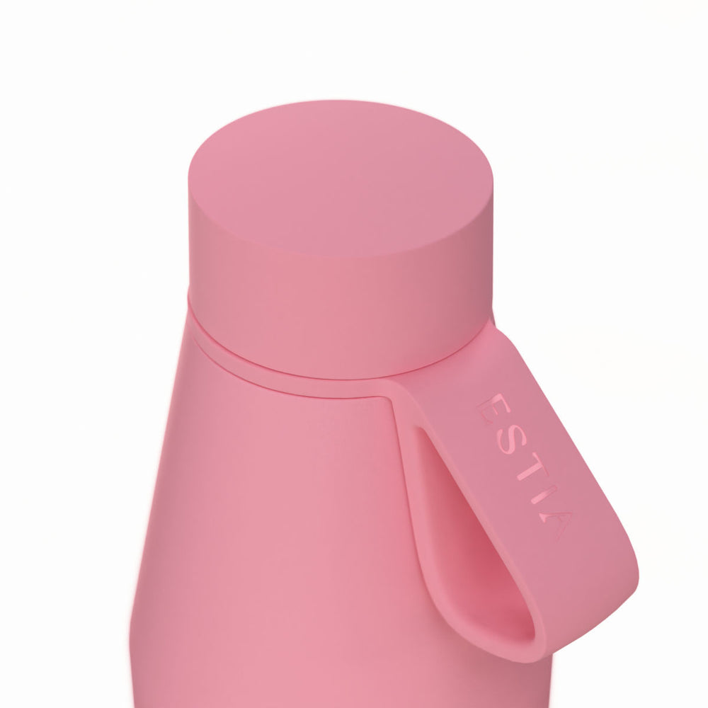 Estia Μπουκάλι Θερμός Flow 500ml Ροζ Save the Aegean