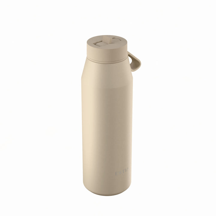 Estia Μπουκάλι Θερμός Pulse 800ml Μπεζ Save the Aegean